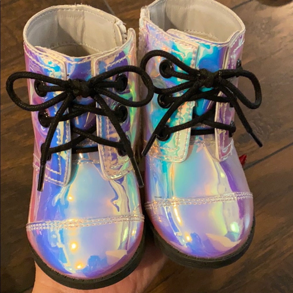 Toddler Holographic boots